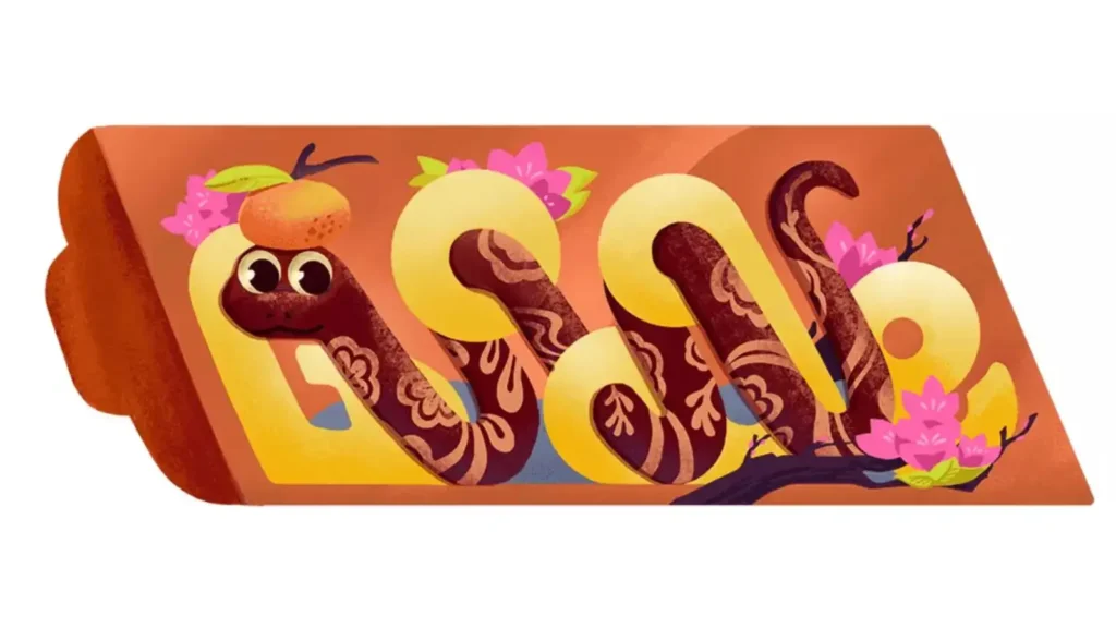 year of the snake google game